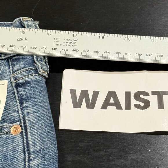 NWT GAP Kick Fit High Rise Medium Wash Denim Jeans Womens Size 31 /12T - Picture 10 of 13